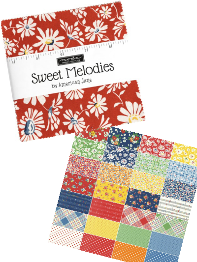 Moda - Sweet Melodies by American Jane - Charm Pack MAIN