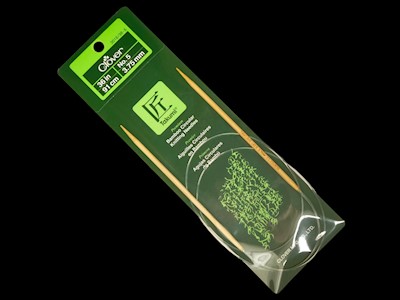 Clover Takumi Premium Bamboo Circular Knitting Needles — 36 in/91 cm length, size US 5 (3.75mm) LARGE