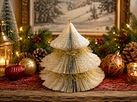 Three-tiered Christmas Tree from a Paperback Book THUMBNAIL