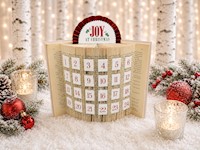 Advent Calendar from a Hard-Bound Book THUMBNAIL