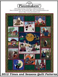 Piecemakers Times & Seasons Calendars & Calendar Quilt Patterns