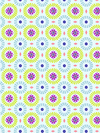 Cotton+Steel "Marbella" # TG103-MS3 Loseta, Morning THUMBNAIL