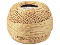 DMC #12 Perle Cotton Ball – Col. 676 Old Gold Lt THUMBNAIL