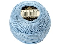 DMC #8 Perle Cotton Ball – Col. 3325 Lt Baby Blue THUMBNAIL