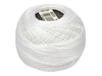 DMC #8 Perle Cotton Ball – Col. B5200 Snow White THUMBNAIL