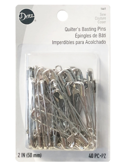 Quilter's Basting Pins – 2" (50 mm) – 40 pc MAIN