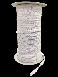 1/4" Elastic - White THUMBNAIL