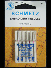 Schmetz - Embroidery Needles  #1742 THUMBNAIL