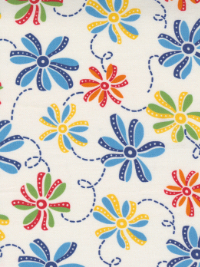 Moda "Story Time" # 21792-11 – Ribbon Daisy White THUMBNAIL