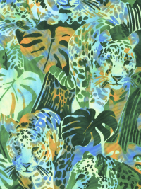 Robert Kaufman - Midnight In the Jungle SRKD 21968-30 Fern THUMBNAIL
