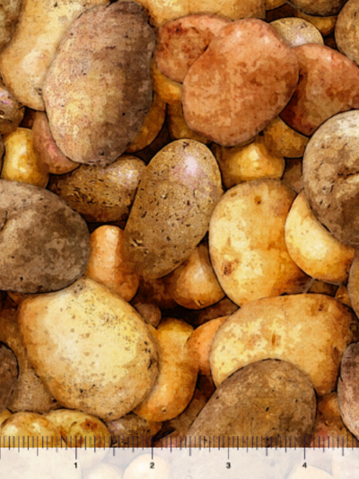 QT Fabrics "Fresh" # 1649-28457-AK – Potatoes MAIN