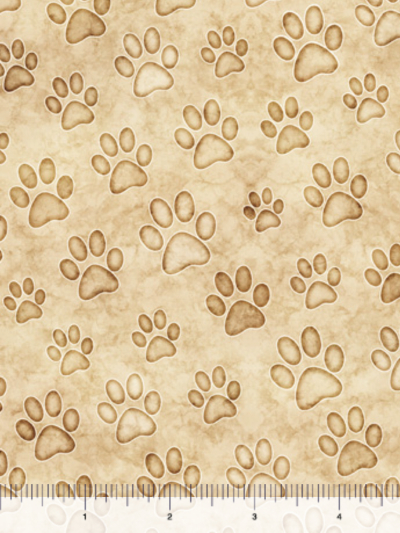 QT Fabrics "Felicity" # 1649-28491-E – Paws MAIN
