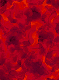 QT Fabrics "Aura" 45" Watercolor Blender #30198-R Red THUMBNAIL