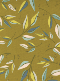 Moda "Songbook" # 45523-23 Dijon – Leaf Dream Floral Branch THUMBNAIL