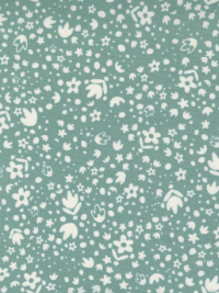 Moda "Songbook" # 45527-17 Deep Waters – Folk Floral Blender Tulip Tonal THUMBNAIL