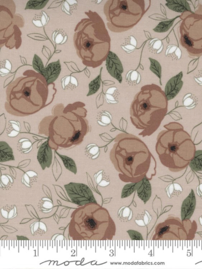 Moda "Country Rose" # 5170-12-PALE PINK – Large Country Rose Floral MAIN