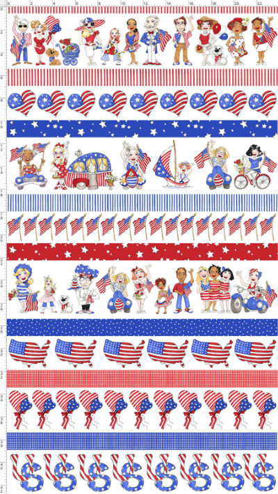 Loralie Designs "US" # 692-395 - US Borders MAIN
