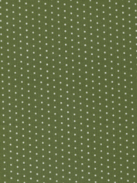 Moda "Christmas Faire" # 7398-13-Evergreen – White Polka Dots on Green THUMBNAIL