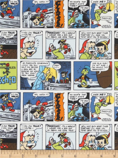 Camelot "Disney" # 85340103-01 — Pinocchio Comic MAIN