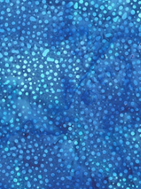 Hoffman "885 Dot Batiks" # 885-718-Mermaid – Spotted Blue Batik THUMBNAIL
