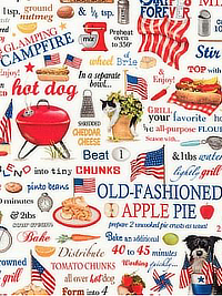 Kaufman Red, White and Blue AMFD  1898-202 Americana THUMBNAIL