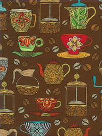 Kaufman Coffee Break AVOD -19580-16 Brown THUMBNAIL