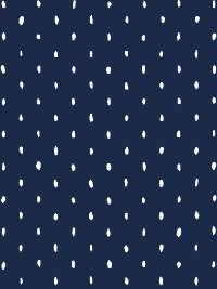 Cotton+Steel Fabrics "Cotton+Steel Basics – Stitch and Repeat" CS101-SA8 – White Dots on Dark Blue THUMBNAIL