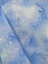 Benartex - Blue Frost Fossil Fern (27) THUMBNAIL
