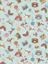 Riley Blake - Cat's Meow - C11631 Songbird THUMBNAIL
