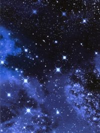 Timeless Treasures "Space" # SPACE-C9924-Galaxy – Blue Galaxy THUMBNAIL