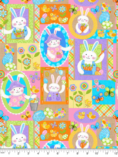 Studio E "Carrot Patch" # 4460-44 - Carrot Patch Bunnies MAIN