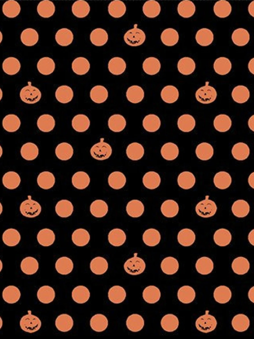 Clothworks – Retro Halloween Y3249-36 Orange THUMBNAIL