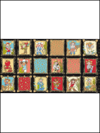 Loralie Designs "Whoa Girl!" # 692-311 - Cowgirl Portraits - PRICED PER PANEL THUMBNAIL