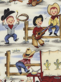 Michael Miller "Western" # CX0248-DENI-D – Lil Cowpokes THUMBNAIL