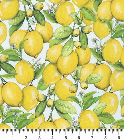 Robert Kaufman "Down on the Farm" # AMKD-19303-137-LEMON - Lemons MAIN