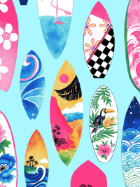 Freckle + Lollie "Surfside" # FLOFLSU-D3-B-Blue – Surfboards THUMBNAIL