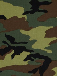 Windham Fabrics "Camo" 36383-1 – Green and Brown Camouflage THUMBNAIL