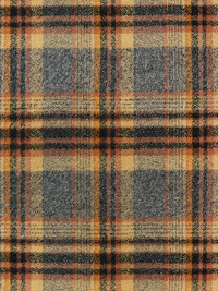Robert Kaufman "Mammoth Flannel" # SRKF-16429-124-Maize - Gray, Black and Tan Plaid Flannel THUMBNAIL