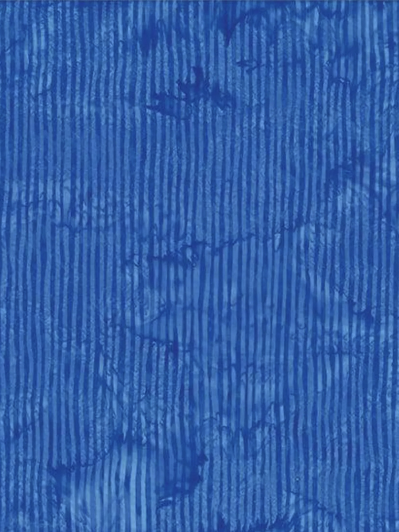 Hoffman - Bali Batiks - Stripes R2284 301-Blue Birds THUMBNAIL