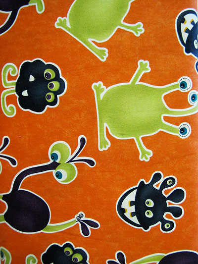 Monster Bash Monsters and Goblins Print by Moda Fabrics Item# 17671-12 MAIN