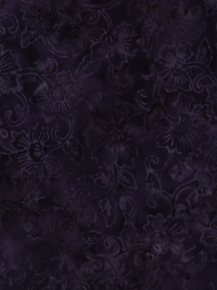 RJR Fabrics "Malam Batiks IX – Tropical Summer" # JB803-IN6B – Peony – Indigo Batik Fabric THUMBNAIL