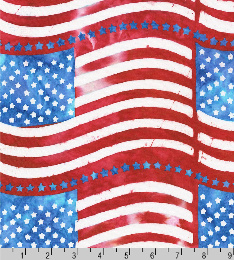 Robert Kaufman - Artisan Batiks - Liberty 2  SRK 22847 - 202 Americana MAIN