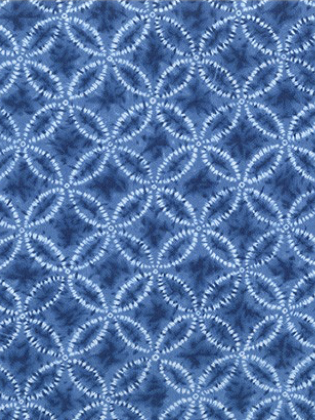Robert Kaufman - Shibori Blues 850257D2-2 Blue THUMBNAIL