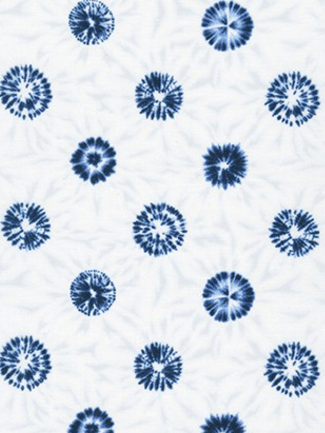Robert Kaufman - Shibori Blues 850257D5-3 White THUMBNAIL