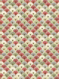 Timeless Treasures "Kyoto Garden" # KYOTO-CM1677-Cream – Japanese Metallic Scalloped Pattern THUMBNAIL