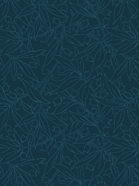 Maywood Studio "Willoughby" Floral Outline MAS10527-N Navy THUMBNAIL