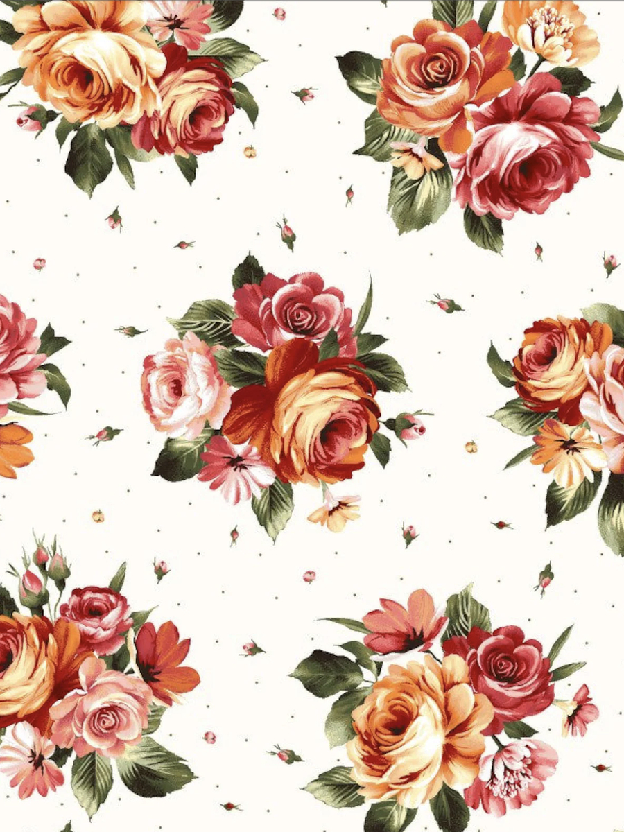 Maywood Studio – Harvest Rose Flannel MASF10631–E THUMBNAIL