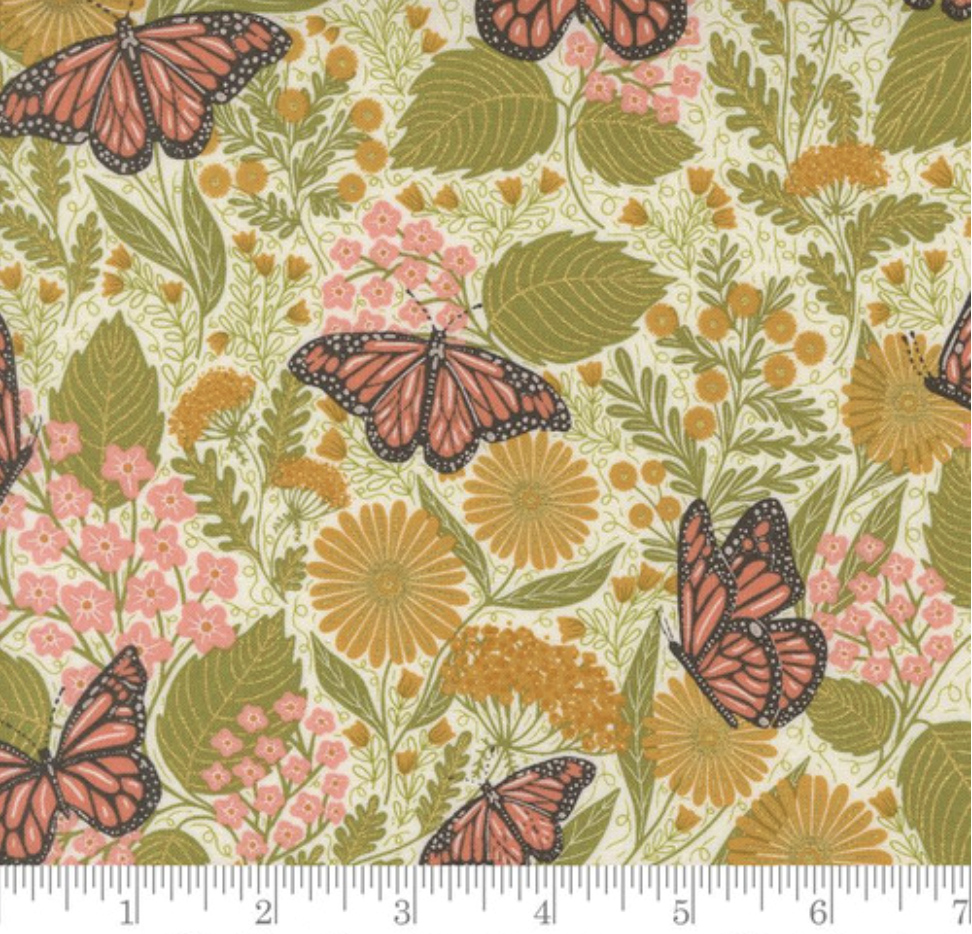 Moda - Bee Garden - Summer Butterfly 48412-11M Metallic Porcelain MAIN