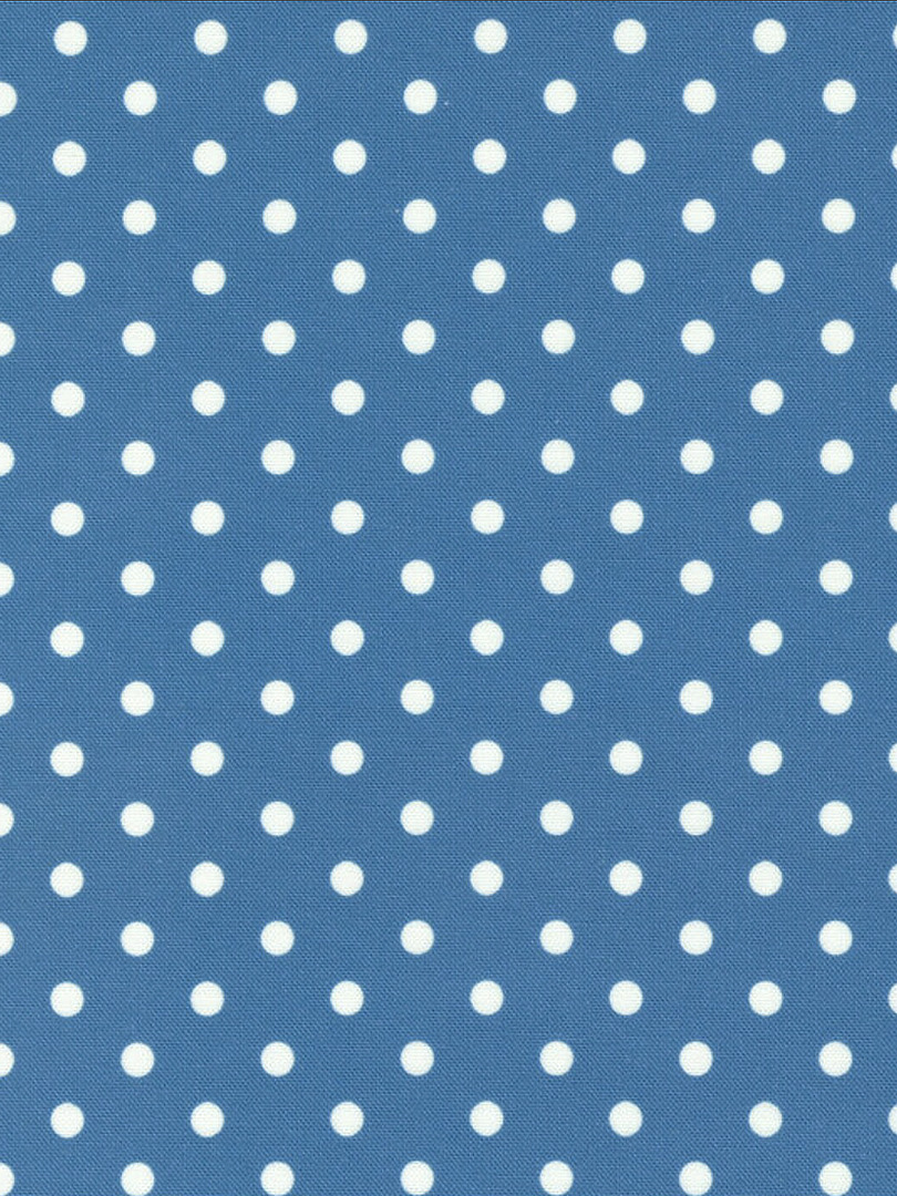 Moda - Sweet Melodies - Polka Dots 21818-17 Blue THUMBNAIL
