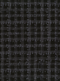 Timeless Treasures Row C5935-Black - Music Notes Grid THUMBNAIL